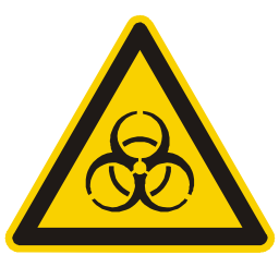 Download free alert triangle information attention biology icon